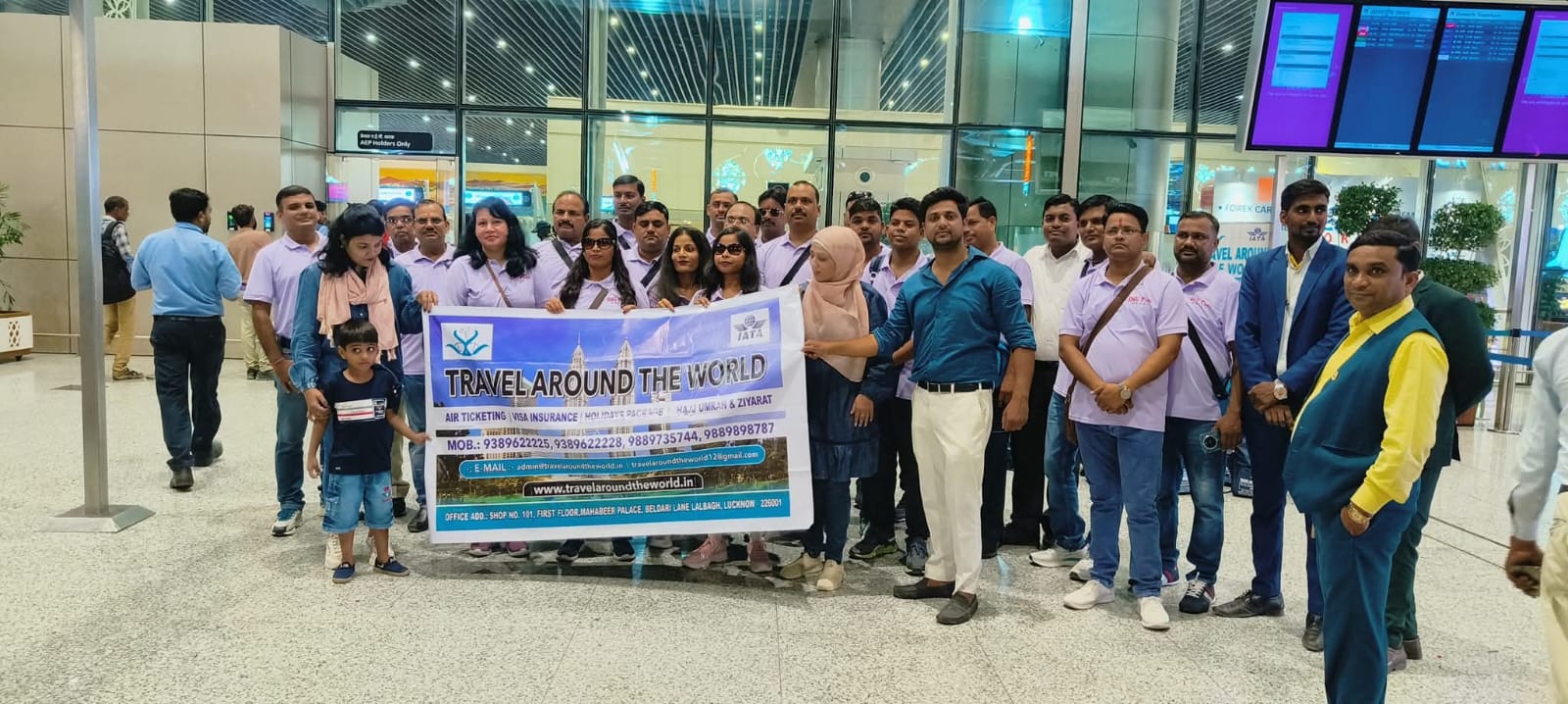 Travel Around The World — Group Departure