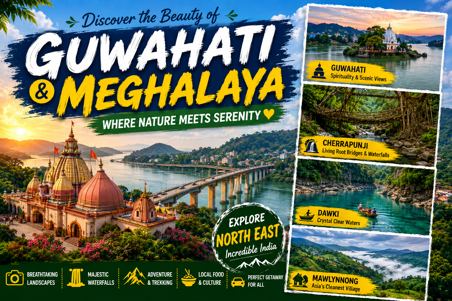 Guwahati & Meghalaya