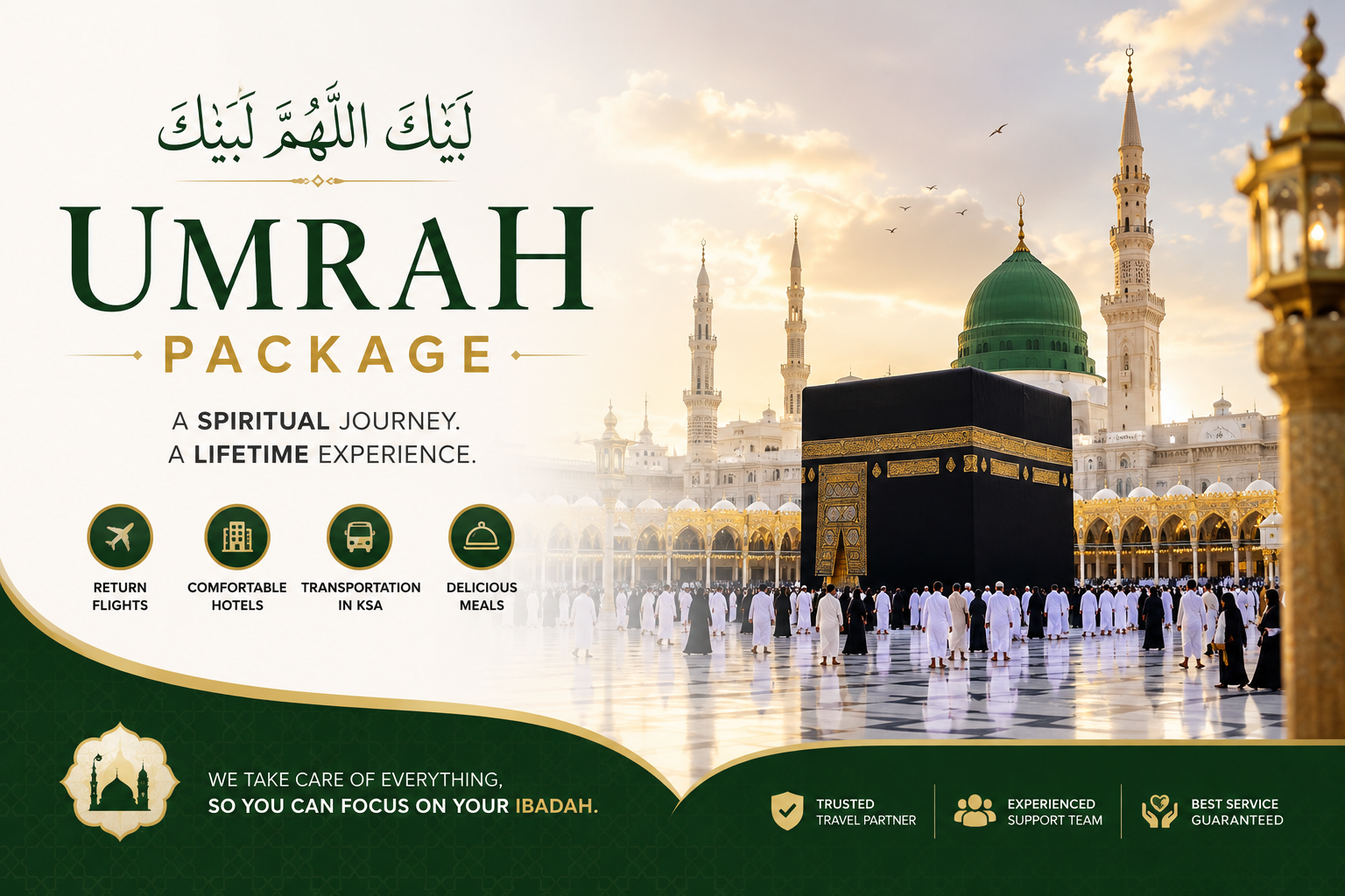Umrah Deluxe Package - 16 Days (02 August -  17 August)